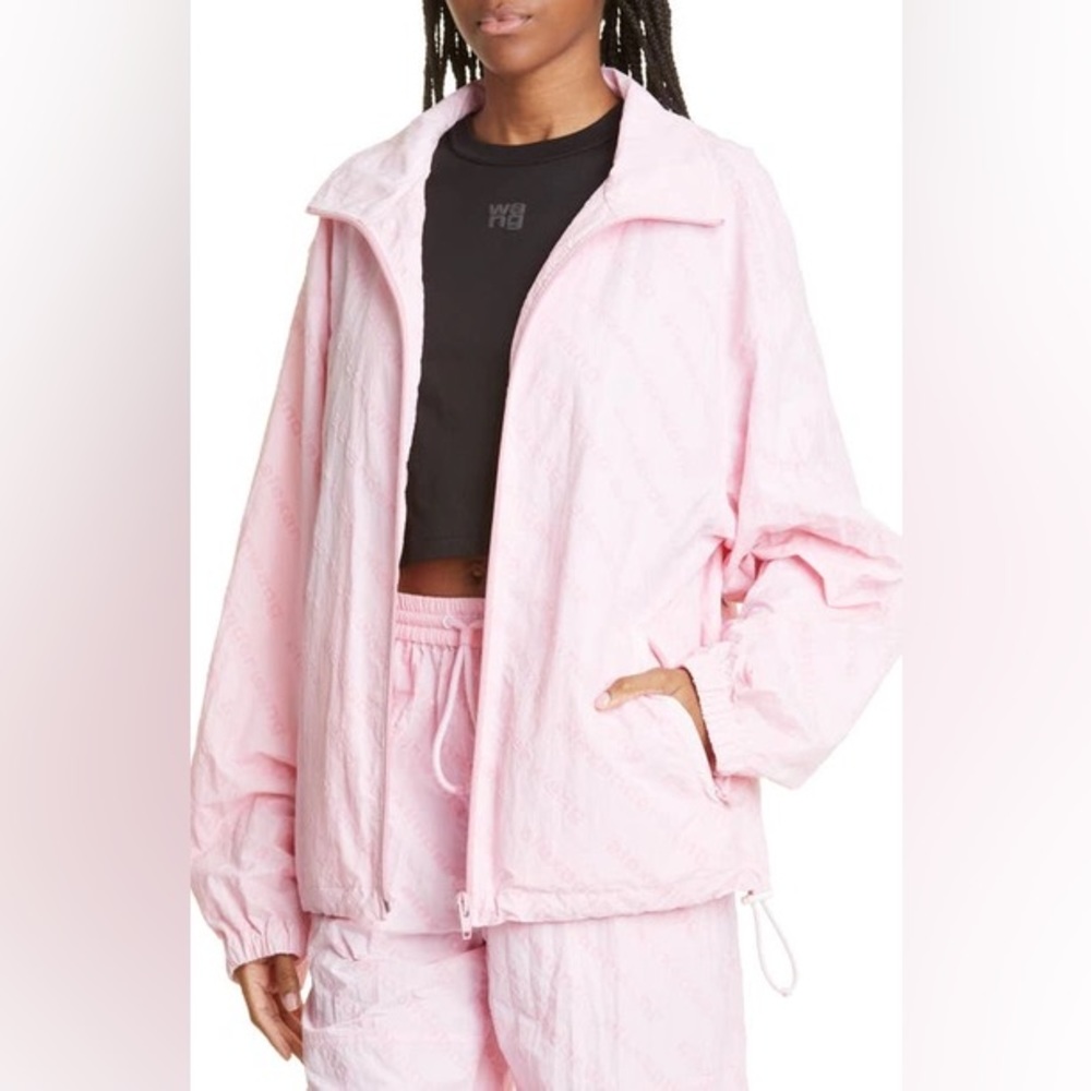 ALEXANDER WANG Pink Track Jacket